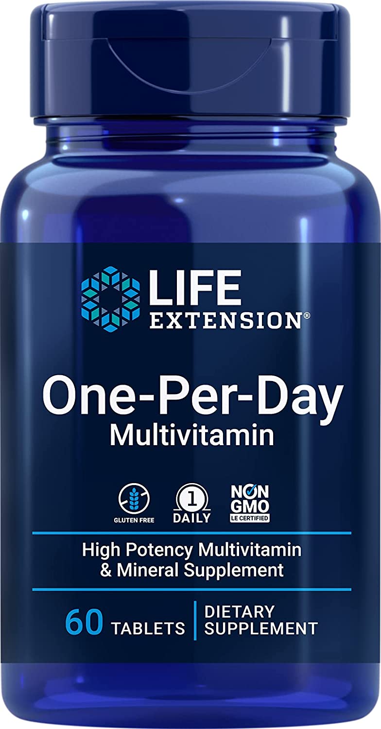 Life Extension One-Per-Day Tablets - 60 tabs