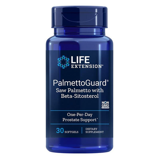 Life Extension PalmettoGuard Saw Palmetto with Beta-Sitosterol - 30 softgels