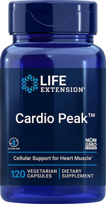 Life Extension Cardio Peak with Standardized Hawthorn and Arjuna - 120 vcaps
