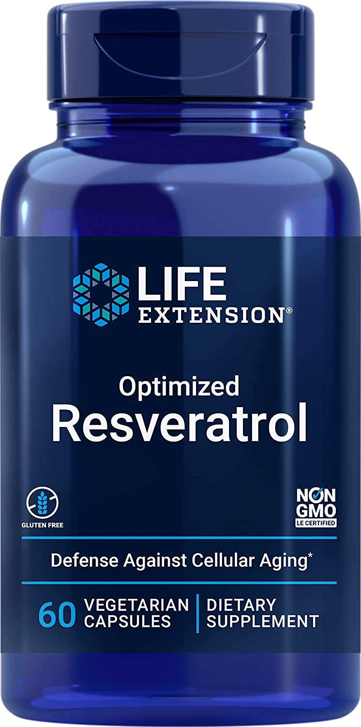 Life Extension Optimized Resveratrol - 60 vcaps
