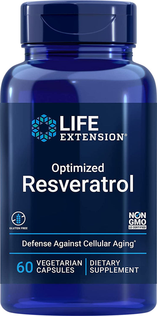 Life Extension Optimized Resveratrol - 60 vcaps