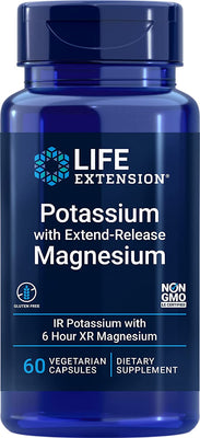 Life Extension Potassium with Extend-Release Magnesium - 60 vcaps