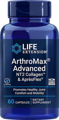 Life Extension ArthroMax Advanced, NT2 Collagen & ApresFlex - 60 vcaps