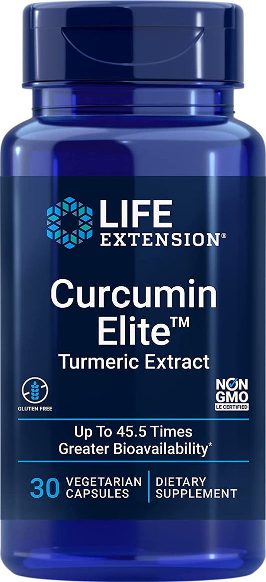 Life Extension Curcumin Elite Turmeric Extract - 30 vcaps