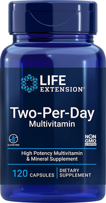 Life Extension Two-Per-Day, Capsules - 120 caps