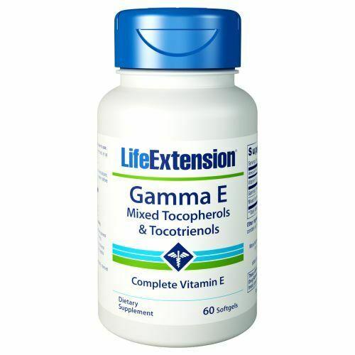Life Extension Gamma E Mixed Tocopherols - 60 softgels
