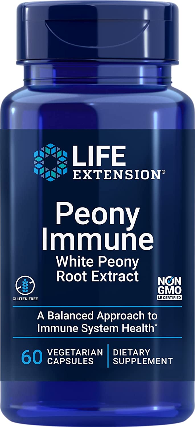Life Extension Peony Immune - 60 vcaps