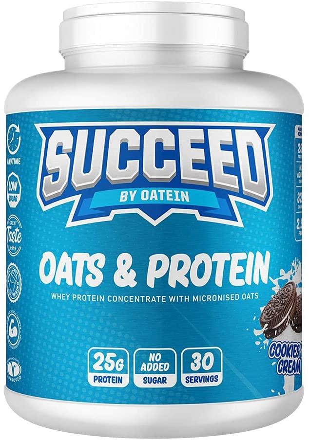 Oatein Oats & Whey Protein, Cookies & Cream - 2270 grams