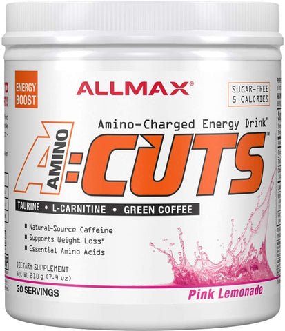 AllMax Nutrition AminoCuts A:Cuts, Pink Lemonade - 210g
