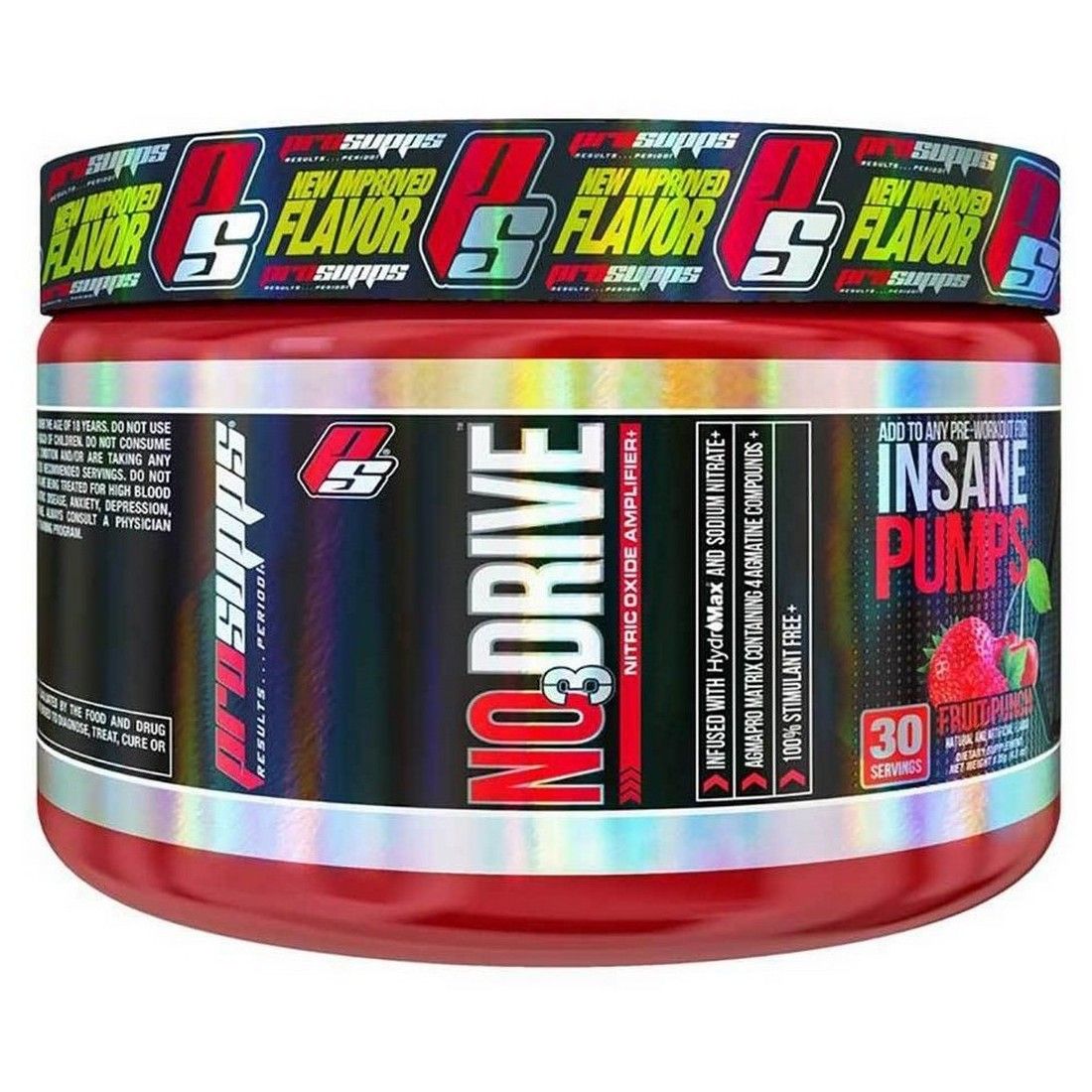 Pro Supps NO3 Drive, Blue Razz - 81g