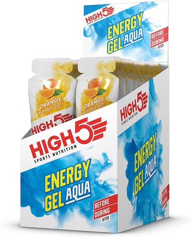 HIGH5 Energy Gel Aqua, Orange - 20 x 66g