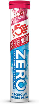 HIGH5 ZERO Caffeine Hit, Berry - 8 x 20 tabs