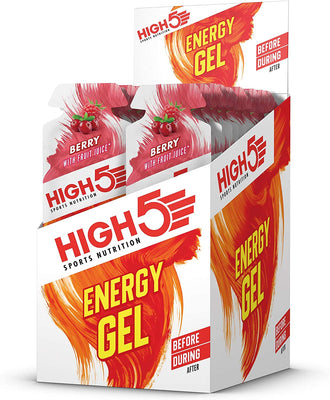 HIGH5 Energy Gel, Berry - 20 x 40g