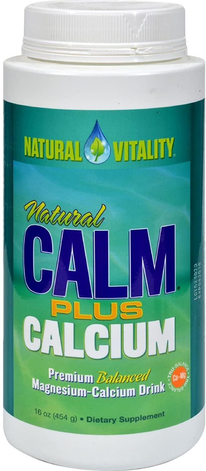 Natural Vitality Natural Calm Plus Calcium, Unflavored - 226g