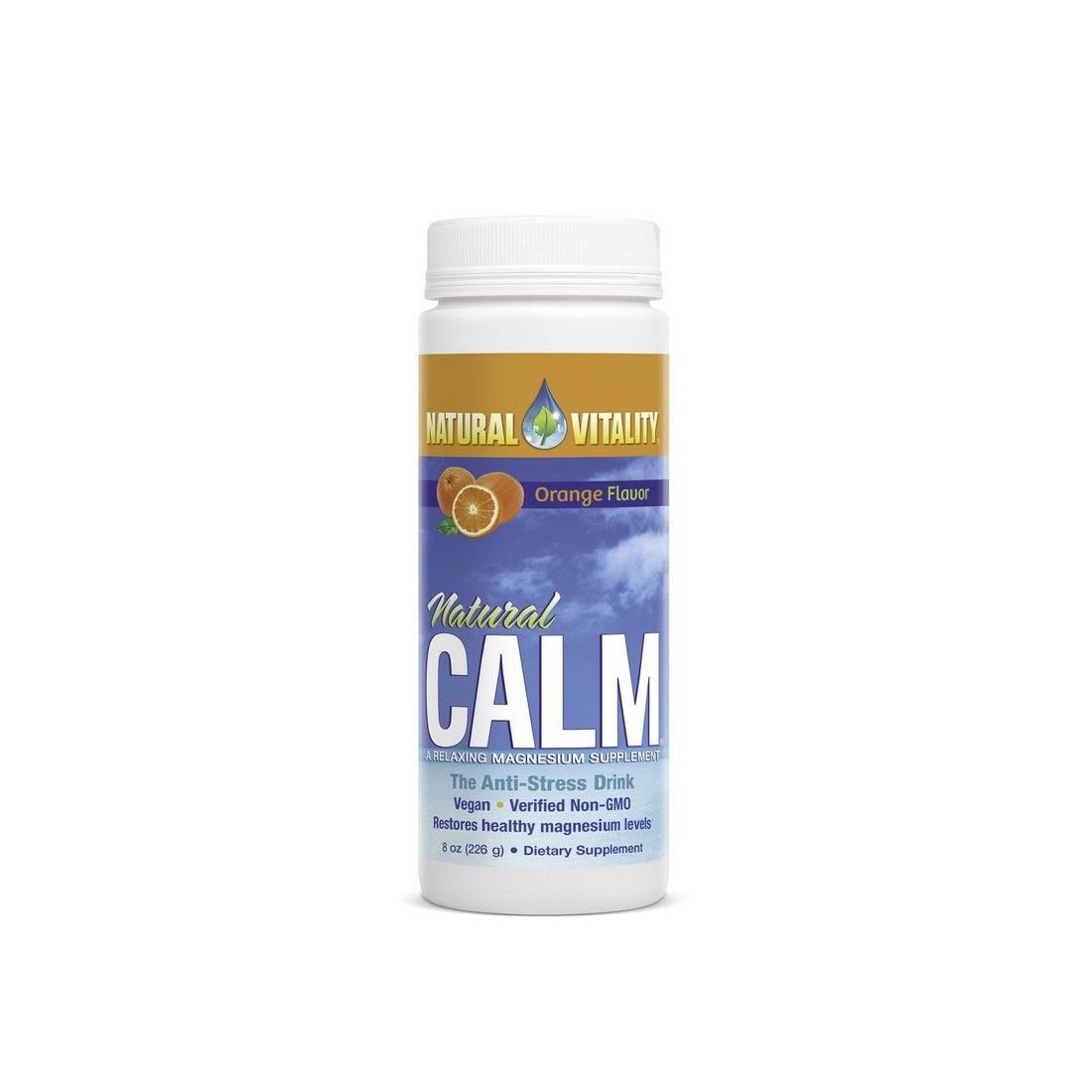 Natural Vitality Natural Calm, Orange - 226g