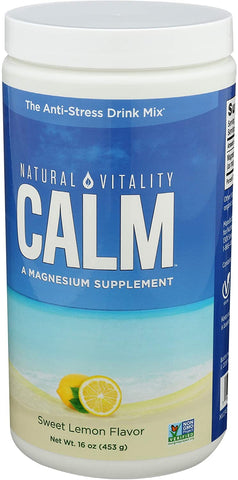 Natural Vitality Natural Calm, Sweet Lemon - 453g