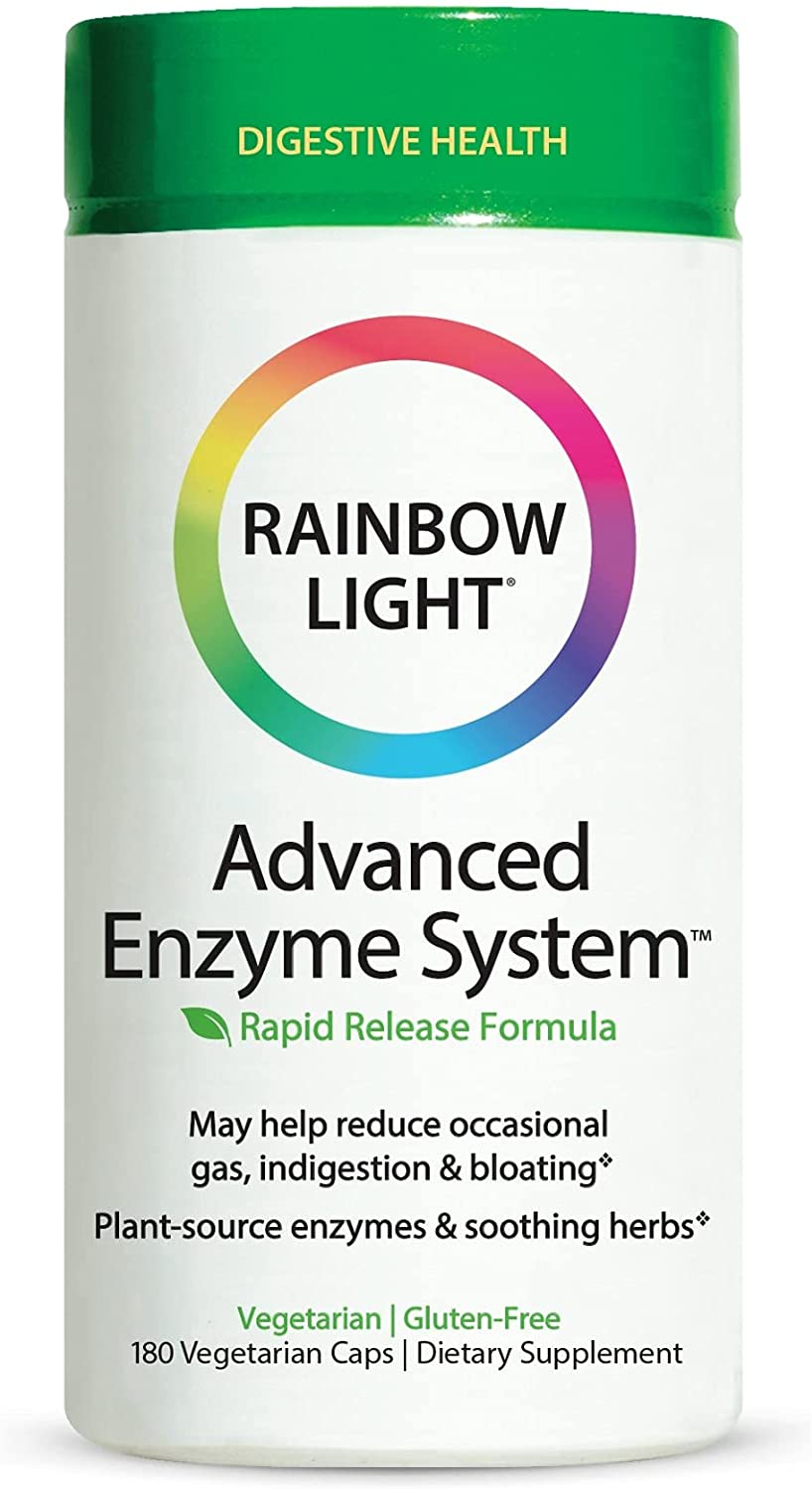 Rainbow Light Advanced Enzyme System - 180 vcaps