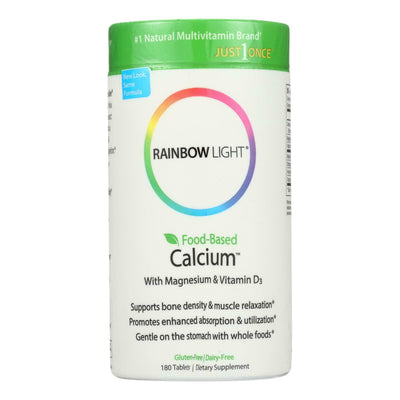 Rainbow Light Food-Based Calcium - 180 tablets