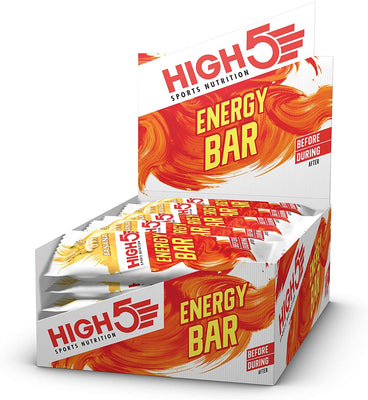 HIGH5 Energy Bar, Banana - 25 x 55g