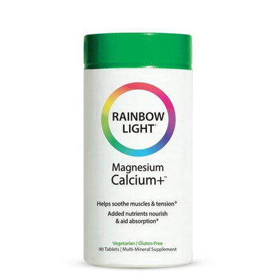 Rainbow Light Magnesium Calcium+ - 90 tablets
