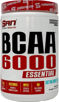 SAN BCAA 6000 Essential, Cotton Candy Burst - 417g