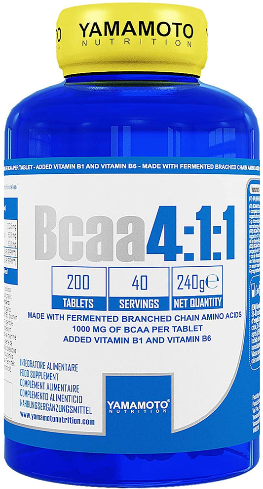 Yamamoto Nutrition BCAA 4:1:1 - 200 tablets