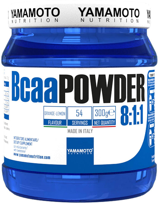 Yamamoto Nutrition BCAA Powder 8:1:1, Orange Lemon - 300g