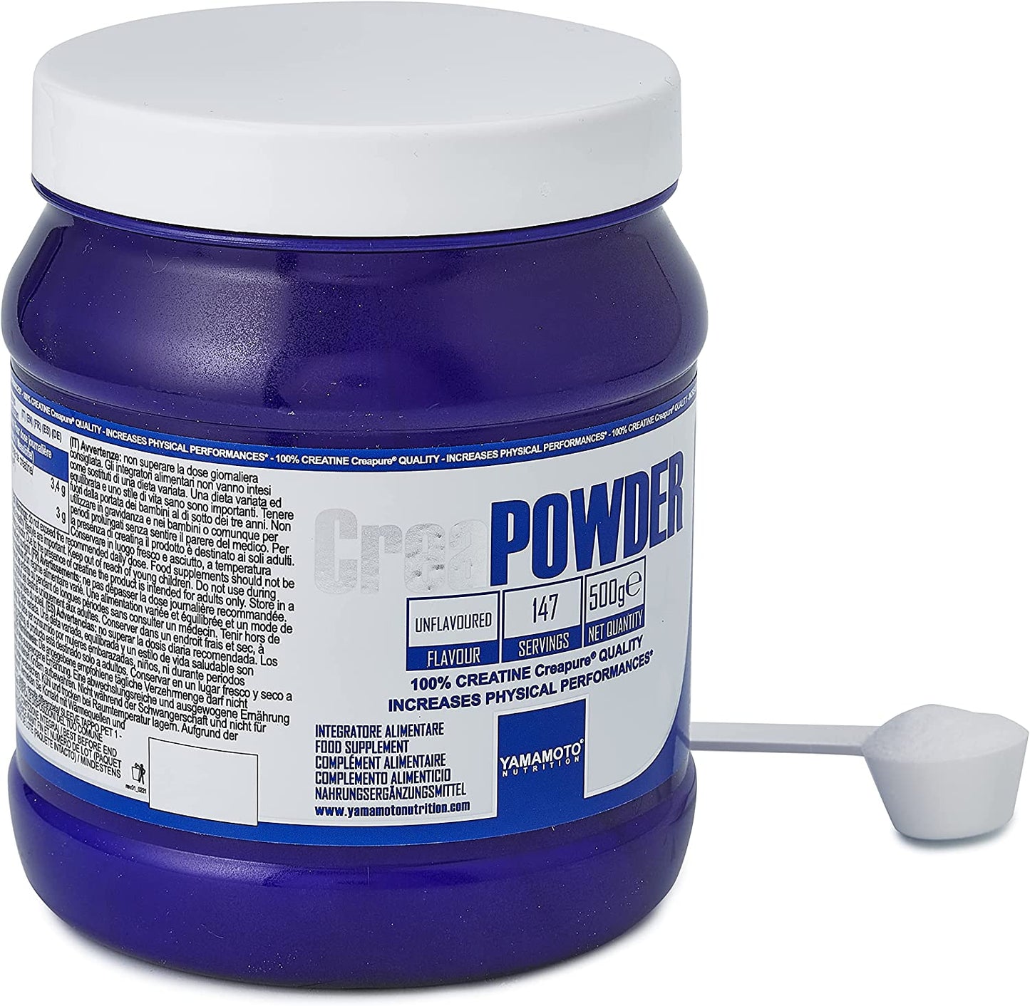 Yamamoto Nutrition Crea Powder Creapure Quality - 500g
