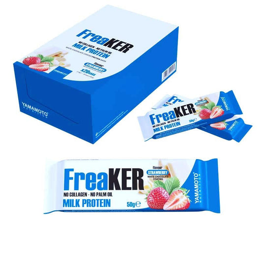 Yamamoto Nutrition FreaKER, Strawberry with White Chocolate Coating - 20 x 50g