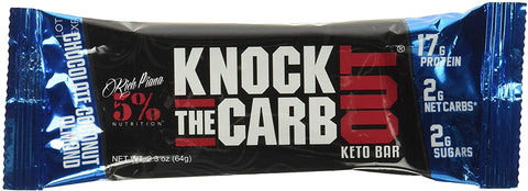 5% Nutrition Knock The Carb Out, Chocolate Coconut Almond - 10 bars