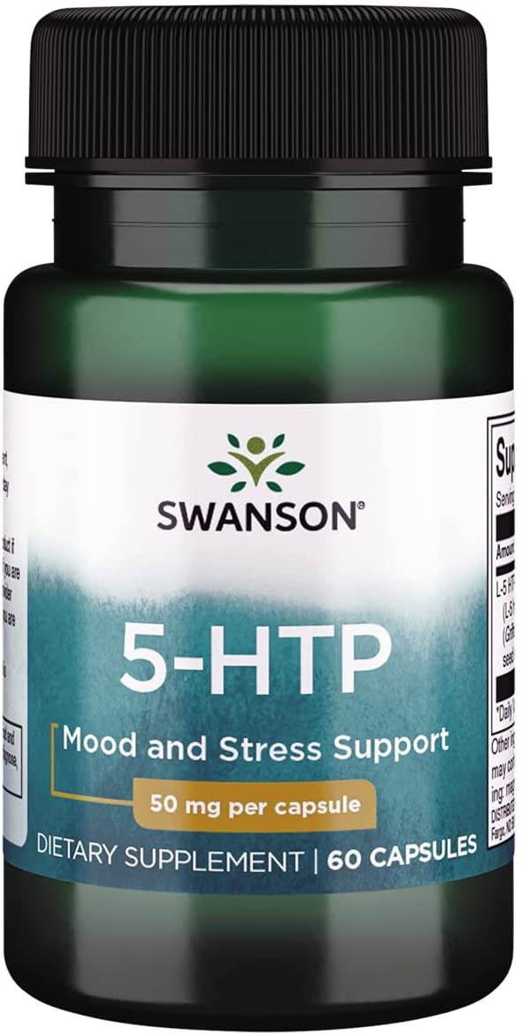 Swanson 5-HTP, 50mg - 60 caps