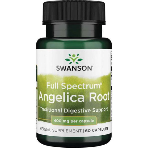 Swanson Full Spectrum Angelica Root, 400mg - 60 caps