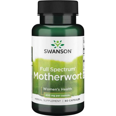 Swanson Full Spectrum Motherwort, 400mg - 60 caps