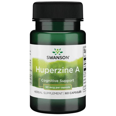 Swanson Huperzine A, 50mcg - 60 caps