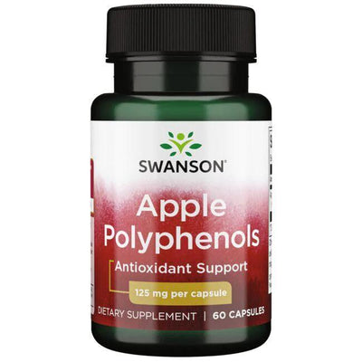 Swanson Maximum Strength Apple Polyphenols, 125mg - 60 caps