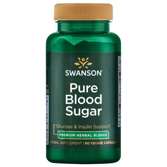 Swanson Pure Blood Sugar - 60 vcaps