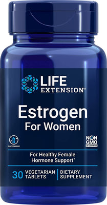 Life Extension Estrogen For Women - 30 Vegetarian Tabs
