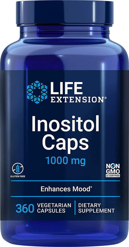 Life Extension Inositol Caps, 1000 mg - 360 vcaps