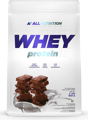 Allnutrition Whey Protein, Double Chocolate - 908g