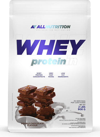 Allnutrition Whey Protein, Double Chocolate - 908g