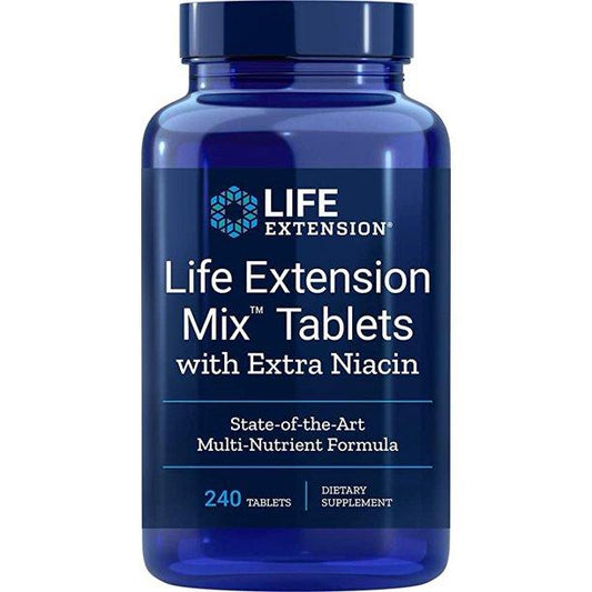 Life Extension Mix Tablets with Extra Niacin - 240 tablets