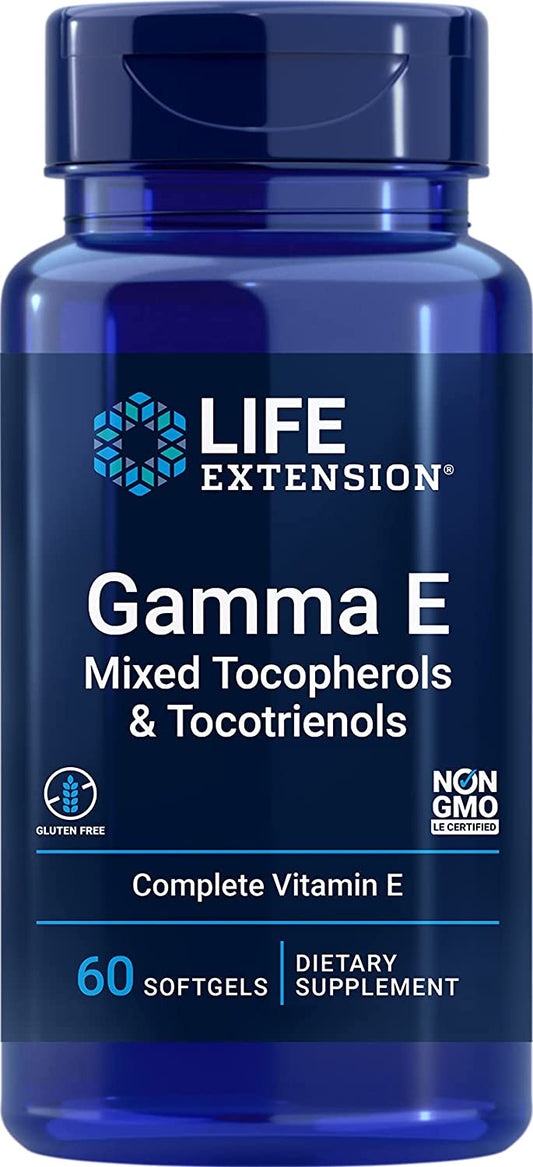 Life Extension Gamma E Mixed Tocopherols & Tocotrienols - 60 softgels