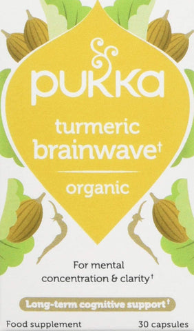 Pukka Organic Turmeric - Brainwave 30 Capsules