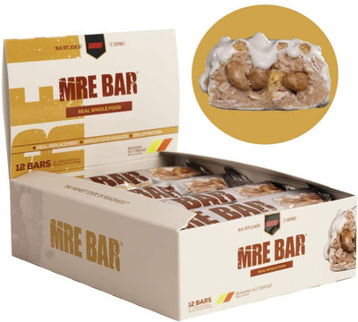 Redcon1 MRE Bar, Banana Nut Bread - 12 bars