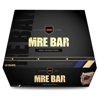 Redcon1 MRE Bar, Blueberry Cobbler - 12 bars
