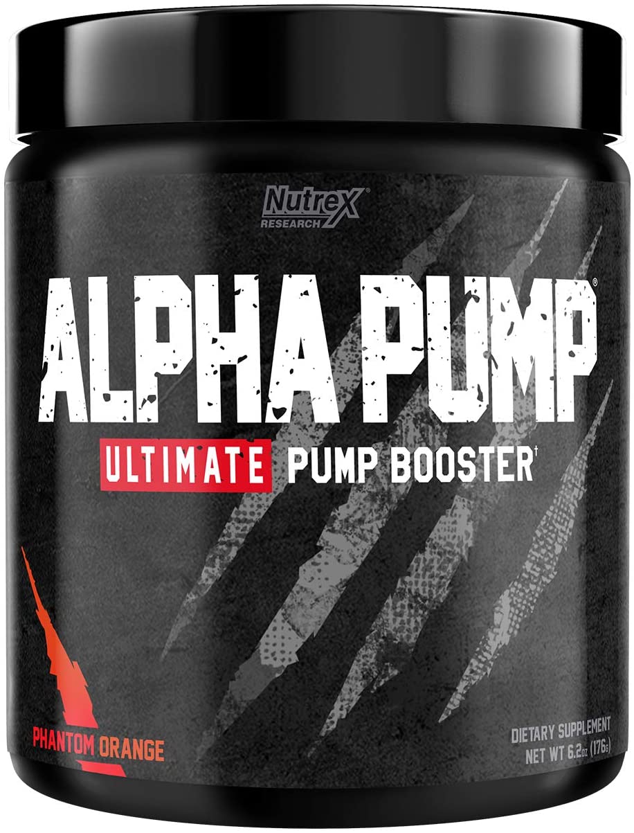 Nutrex Alpha Pump, Phantom Orange - 176g