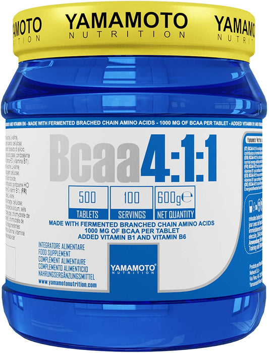 Yamamoto Nutrition BCAA 4:1:1 - 500 tablets