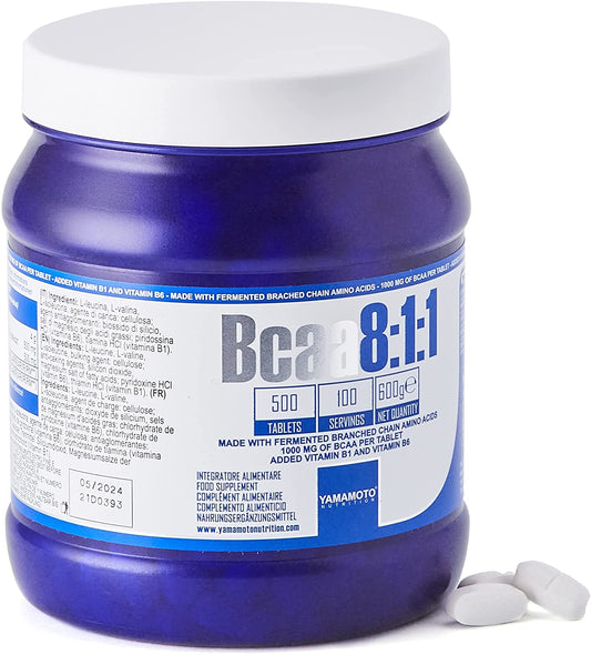 Yamamoto Nutrition BCAA 8:1:1 - 500 tablets