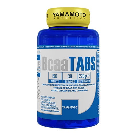 Yamamoto Nutrition BCAA TABS - 190 tablets