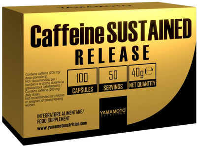 Yamamoto Nutrition Caffeine Sustained Release - 100 caps
